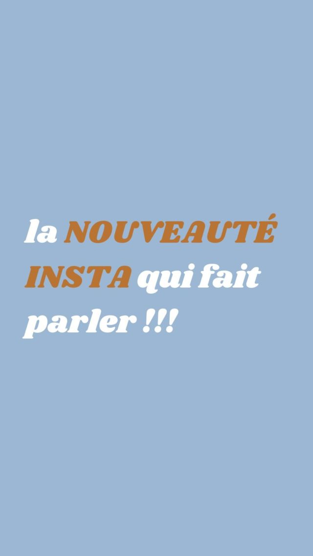 Qui a essayé parmi vous ? 😊 J’aimerais trop avoir vos retours en commentaires 👇🏽 Vous y croyez ou bof ? 

Ça peut être un bel outil je trouve pour se lancer dans la vidéo en étant plus serein.es. Hâte d’avoir un peu de recul sur cette nouveauté Instagram.